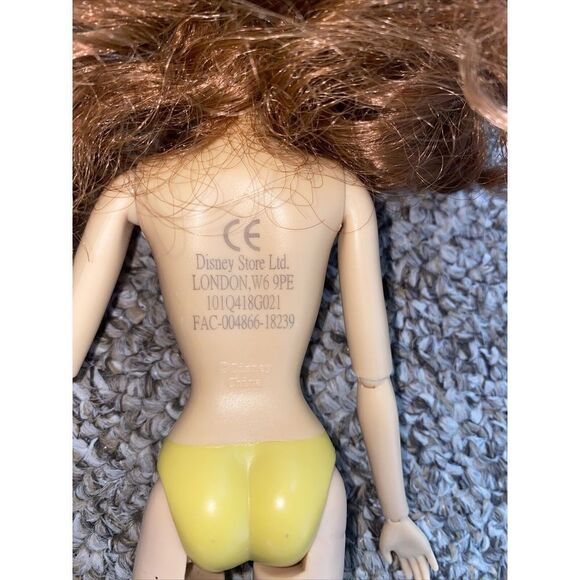 Disney STORE BELLE CLASSIC DOLL BEAUTY AND THE BEAST Articulated Arms Hands - Picture 5 of 5